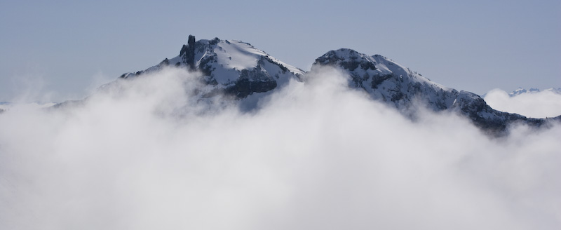 Unicorn Peak Piercing Clouds